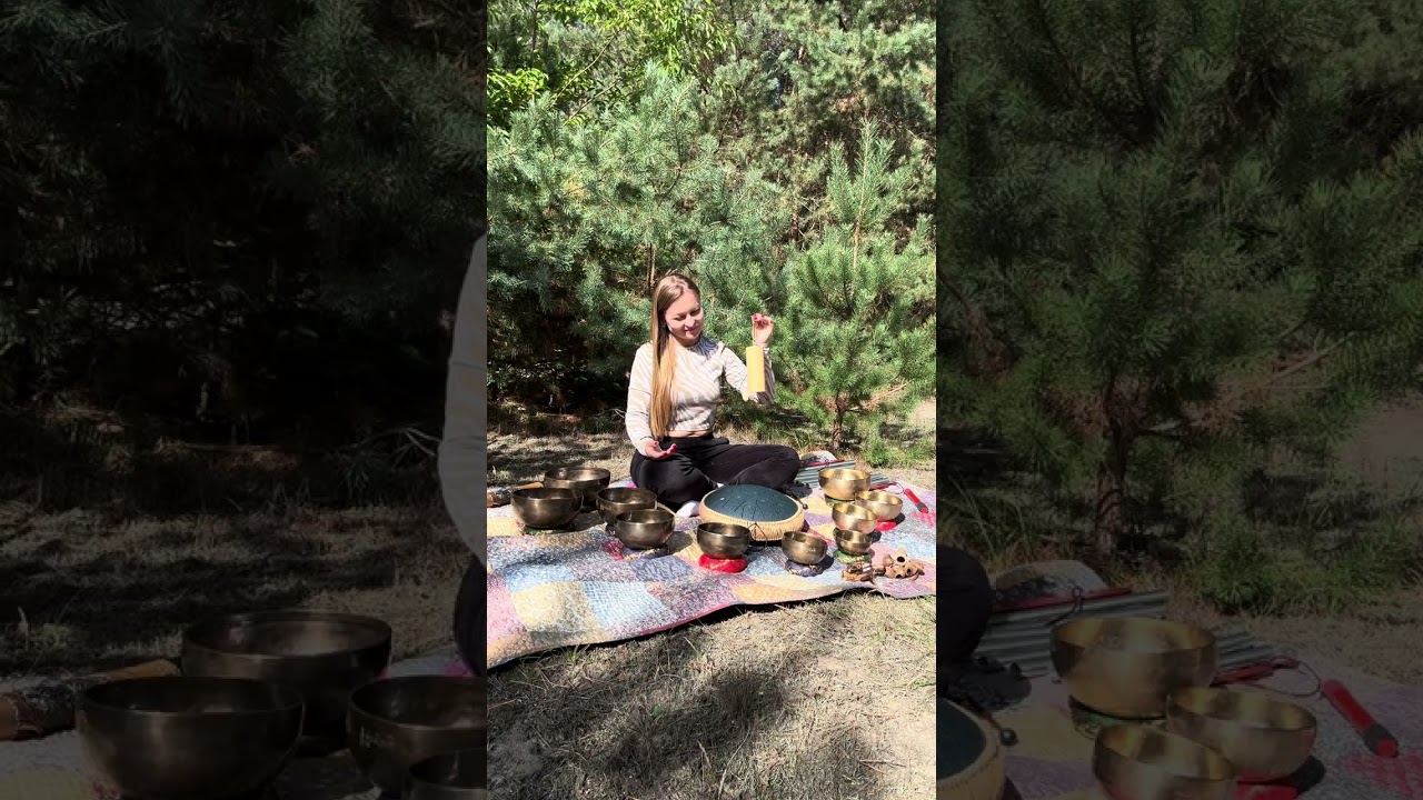 Звук природи, чаші, вібрації, зцілення душі та тіла 🥰🤗❤️