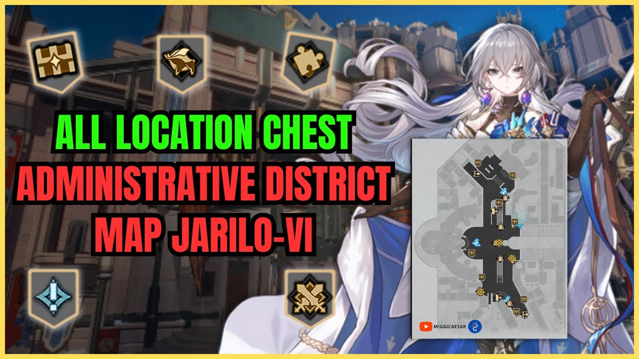 ALL LOCATION CHEST ADMINISTRATIVE DISTRICT MAP JARILO-VI HONKAI STAR RAIL