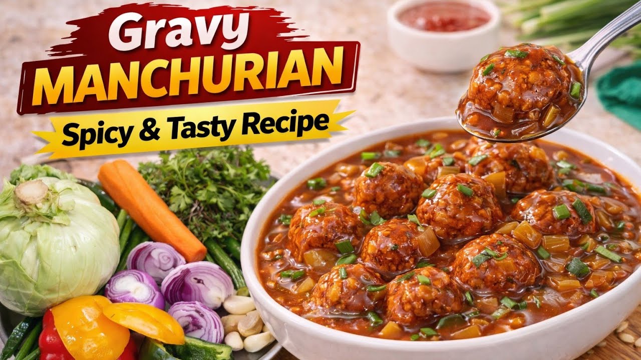 live Hotel Style gravy Manchurian ghar pe।Quik and Easy recipe aaj bante hai.