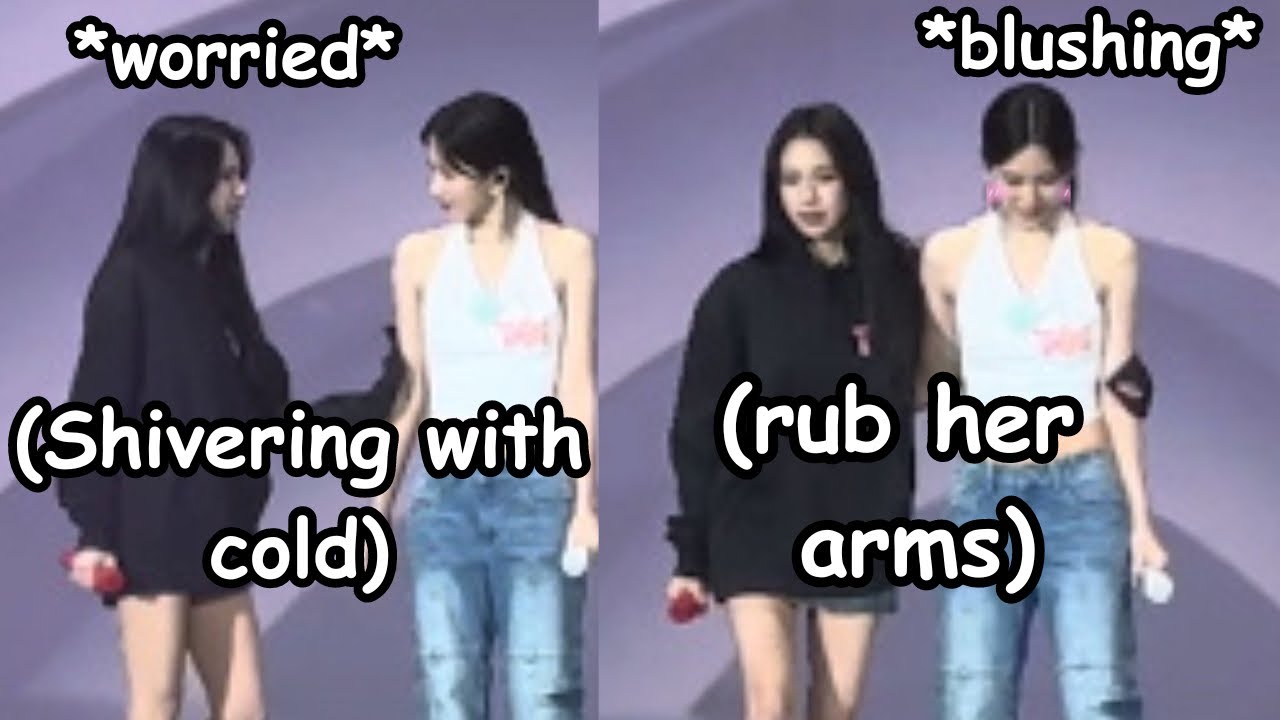 Mina blush after Chaeyoung did this to her, michaeng sweet moment in Mexico