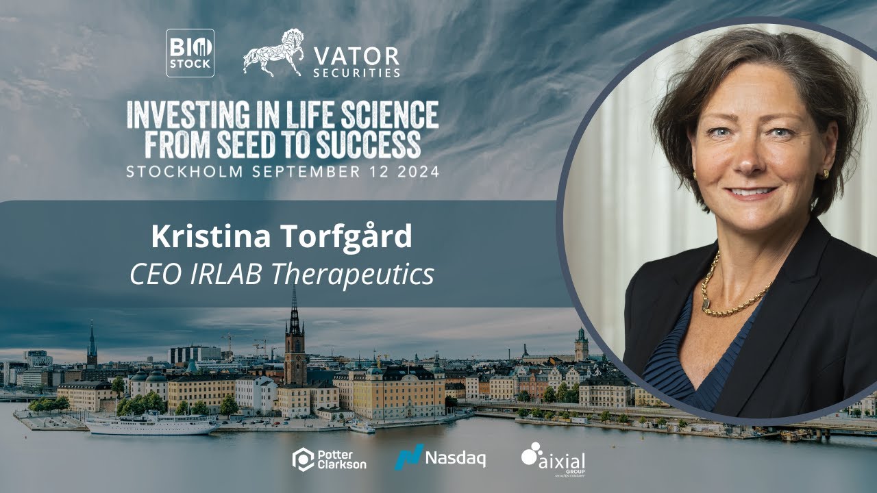 IRLAB Therapeutics | Investing in Life Science 2024