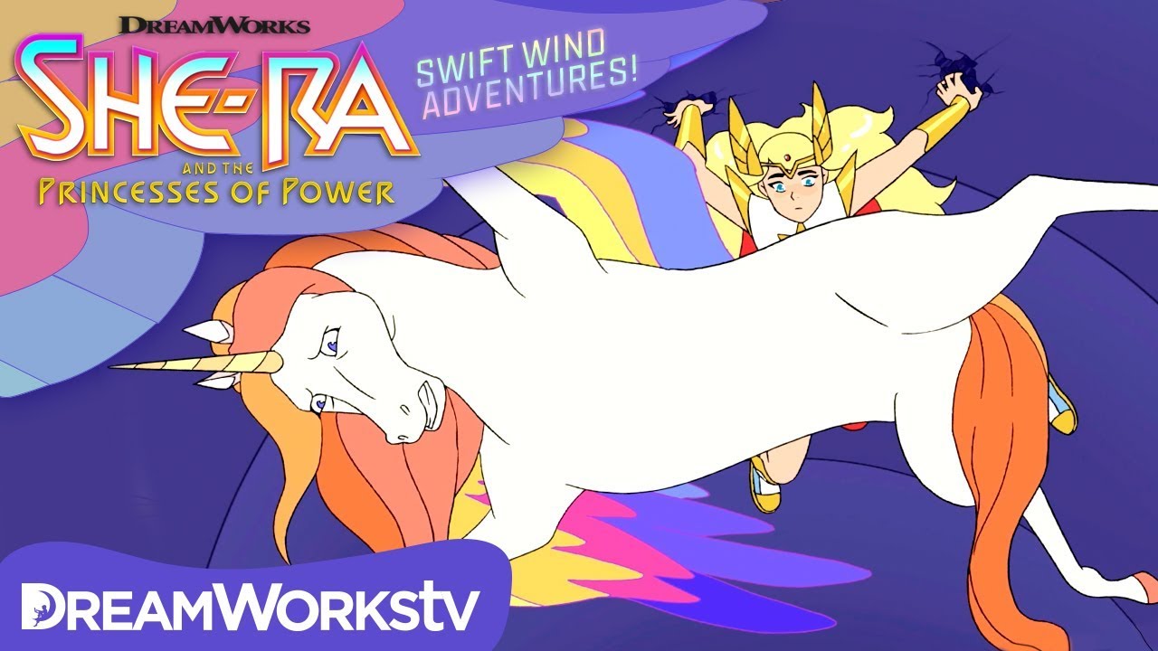 Swift Wind Adventures: Grounded Glimmer Jailbreak! | SHE-RA AND THE PRINCESSES OF POWER (NEW SHORTS)