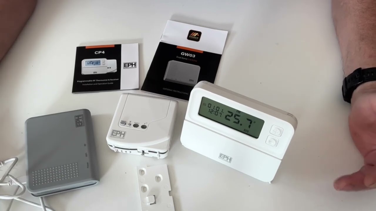 @ThatStatMan  Unboxing the EPH CP4i smart thermostat.