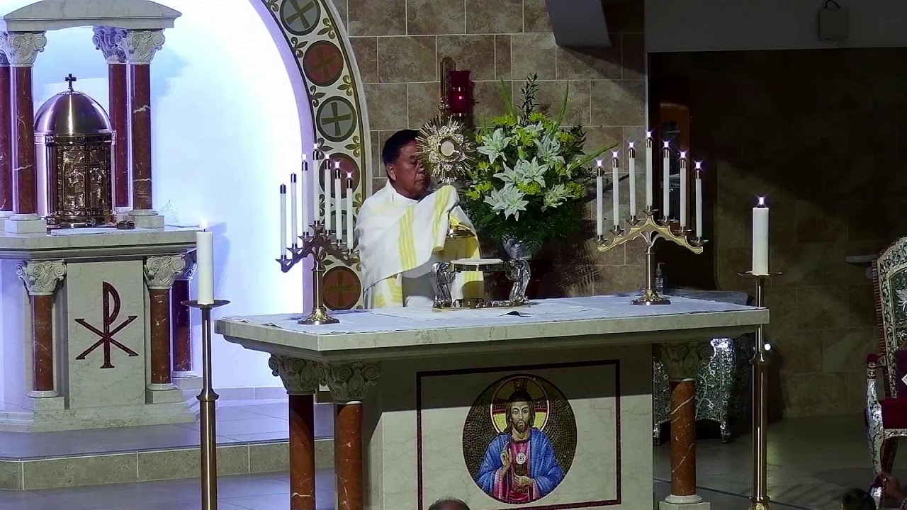 Wednesday, May 21, 2025 |  7 PM Holy Hour, Presider Deacon Nestor L. Fernandez II with Young Adults