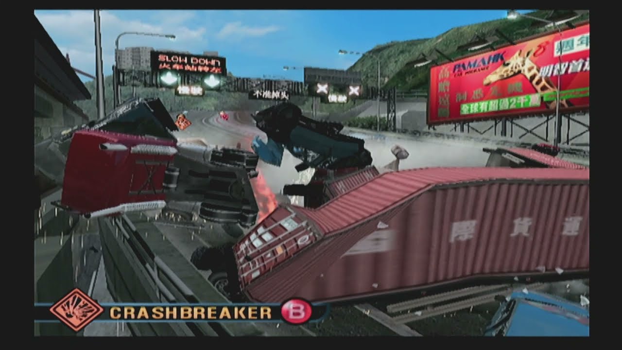 Burnout 3 Crash Mode Zone #075 Look Both Ways $2,825,072 million World Record