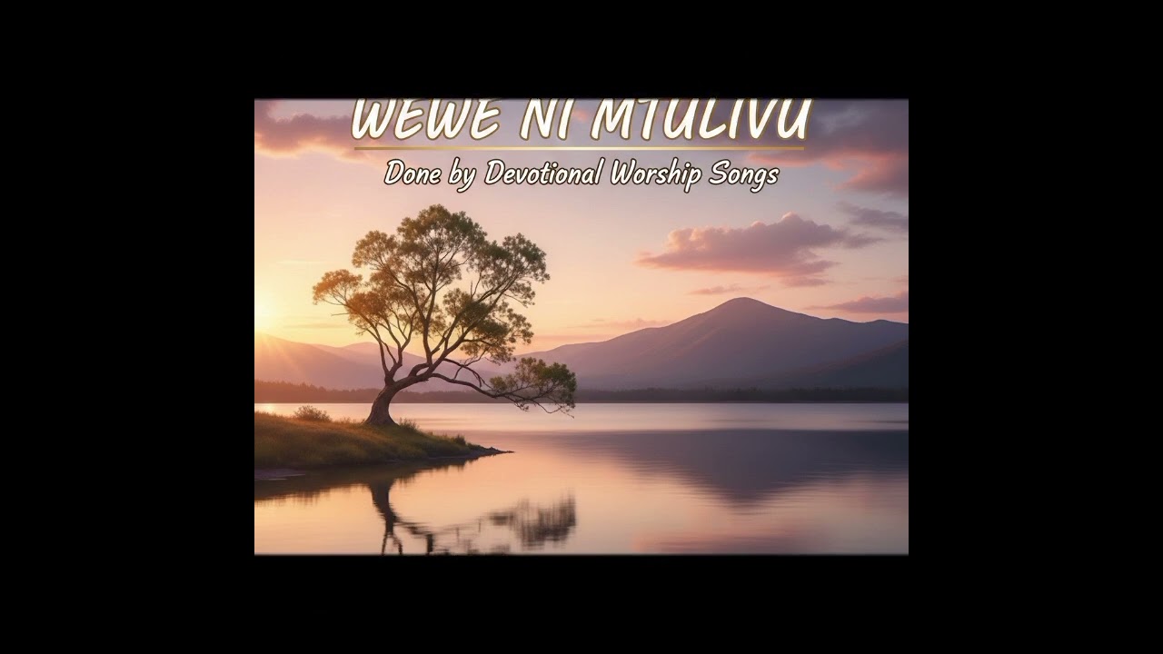 Wewe Ni Mtulivu #gospel #christiansong #walkinspiritoftheholyspirit #gospelsong 