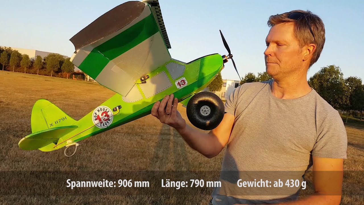 Buschtrottel, ein Downloadplanmodell von Thomas Buchwald aus FlugModell 12/2020