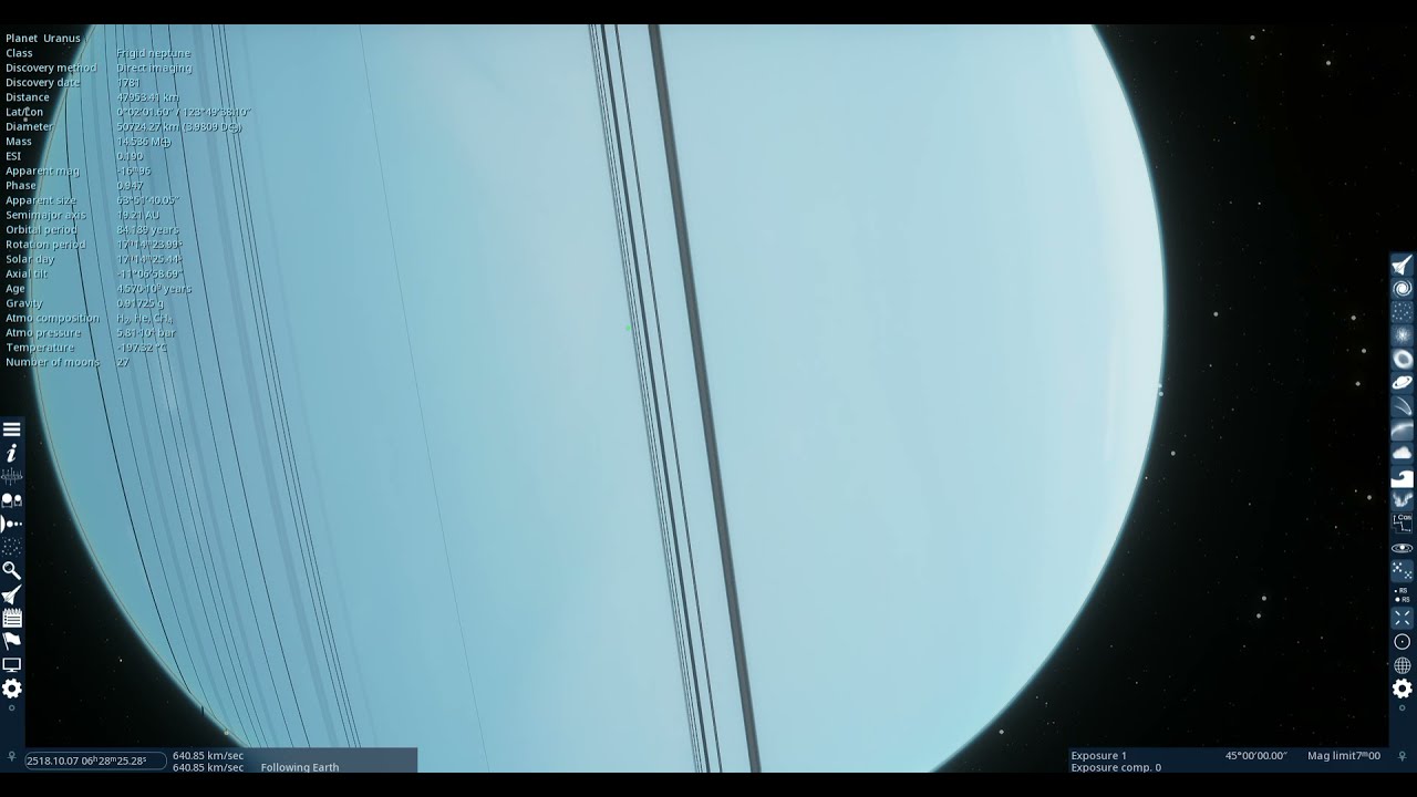 SpaceEngine: From Earth to Uranus