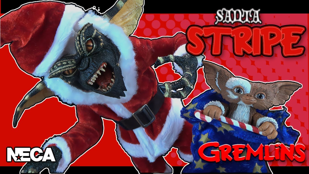 NECA Toys Gremlins Ultimate Santa Stripe Figure | Christmas Spot