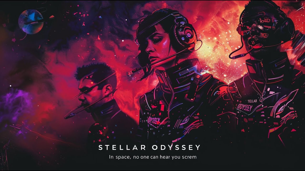 Stellar Odyssey - In space, no one can hear you scream (Retro Sci-Fi Synthpop)