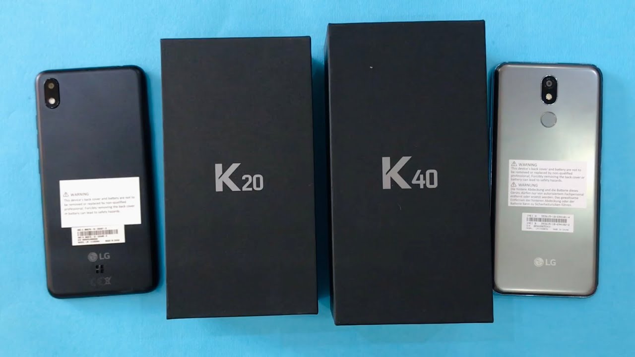 LG K20 vs LG K40