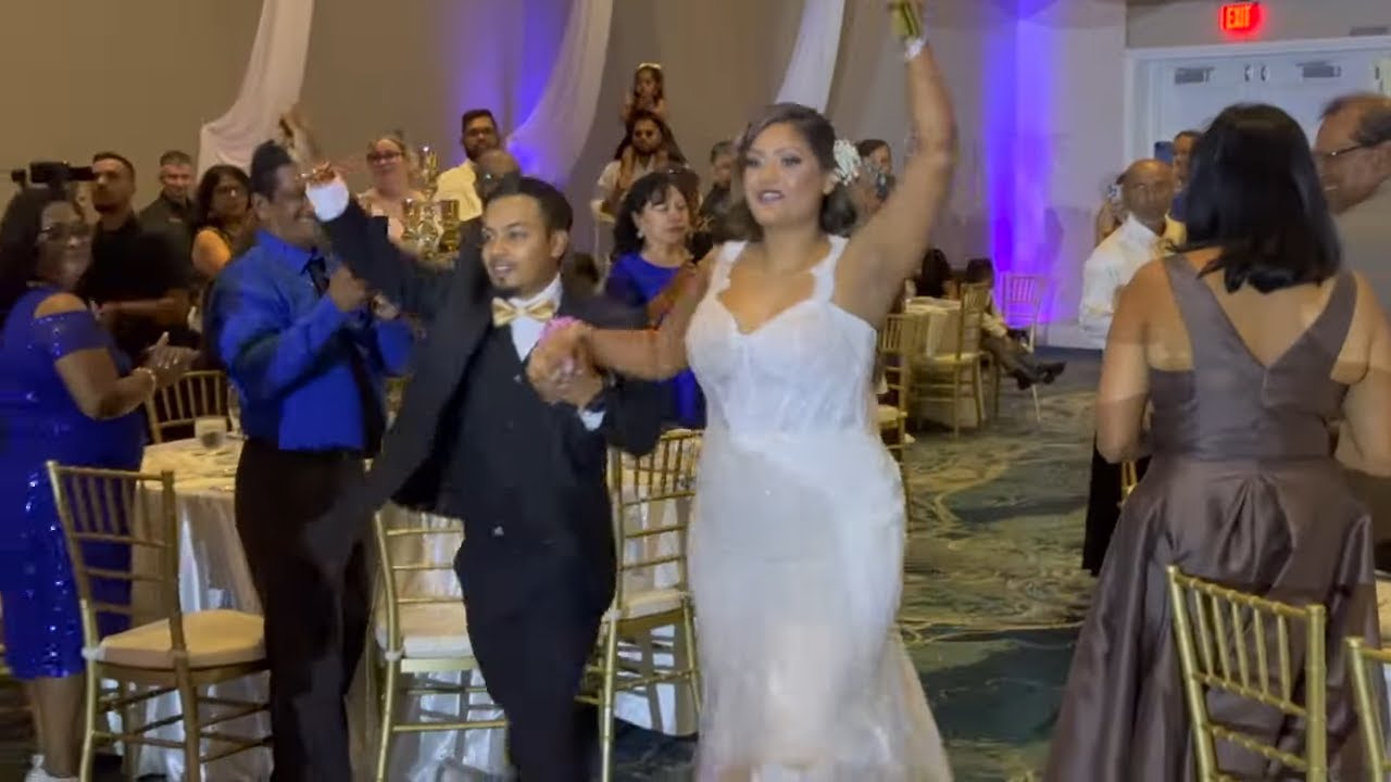 Jason and Tina Guyanese wedding Reception | Florida USA