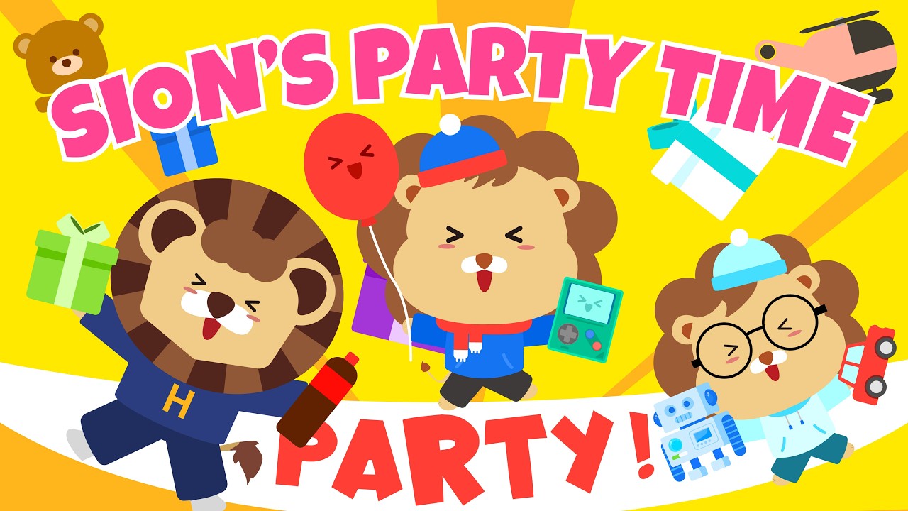 Sion’s Party Time - Sion and Friends Kids Music
