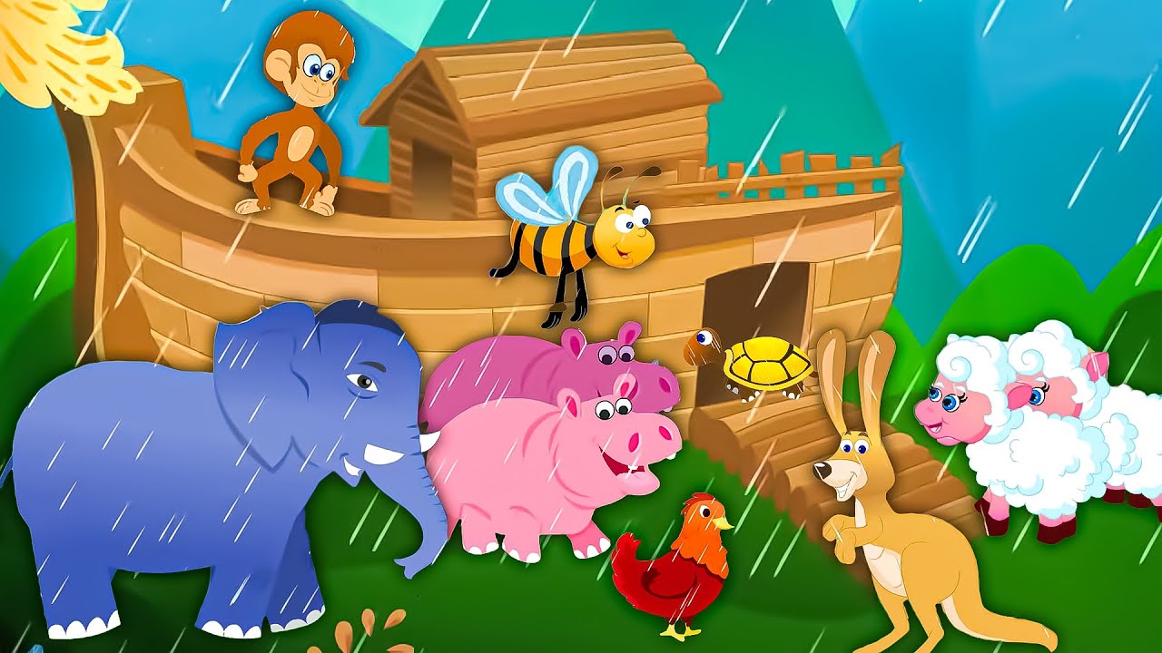 Animals Went in Two by Two + More Baby Rhymes & Kids Learning Videos