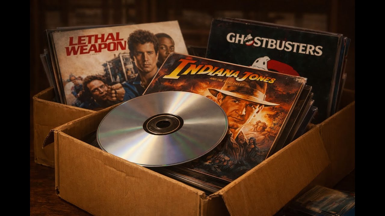 Vendre mes sagas cultes en LaserDisc ? Indiana Jones, SOS Fantômes, L’Arme Fatale