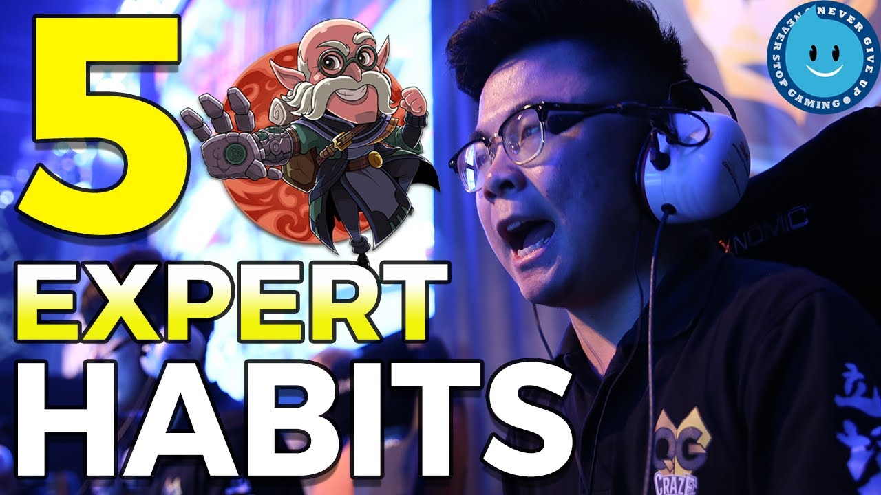 5 EXPERT HABITS OF PROFESSIONAL ESPORTS PLAYERS | How To Improve In Competitive Games