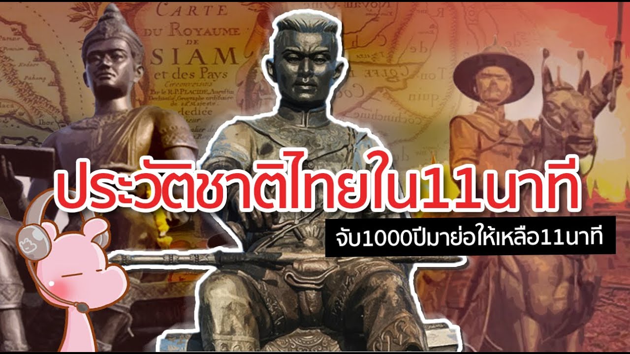 #ประวัติศาสตร์ชาติไทย ใน11นาที #ไทยไดอะรี่ I แค่อยากเล่า...◄419►