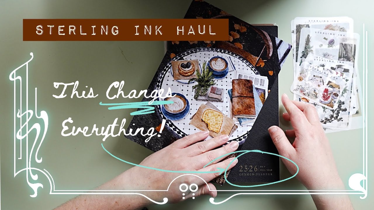 Sterling Ink B5 Common Planner Unboxing – Everything’s About to Change!