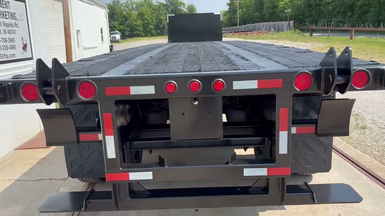 2019 Utility Moffett Trailer With Piggyback Forklift Mounting Kit On Back For Sale stk 6401GG