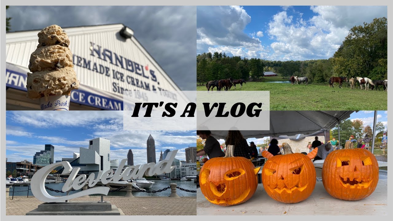 US Vlog 3｜fall season: camping/ horse back riding/ bowling🍂🍁