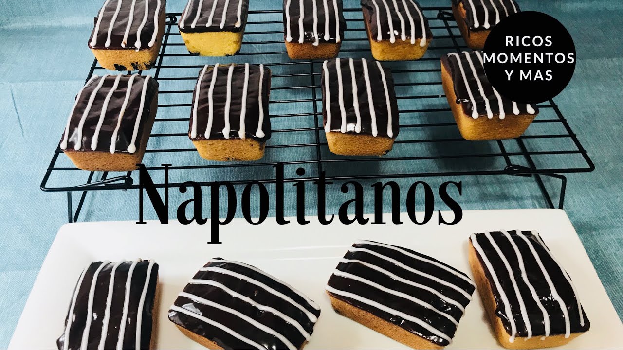 Cómo hacer pastelito tipo napolitano para mesa de postres y venta
