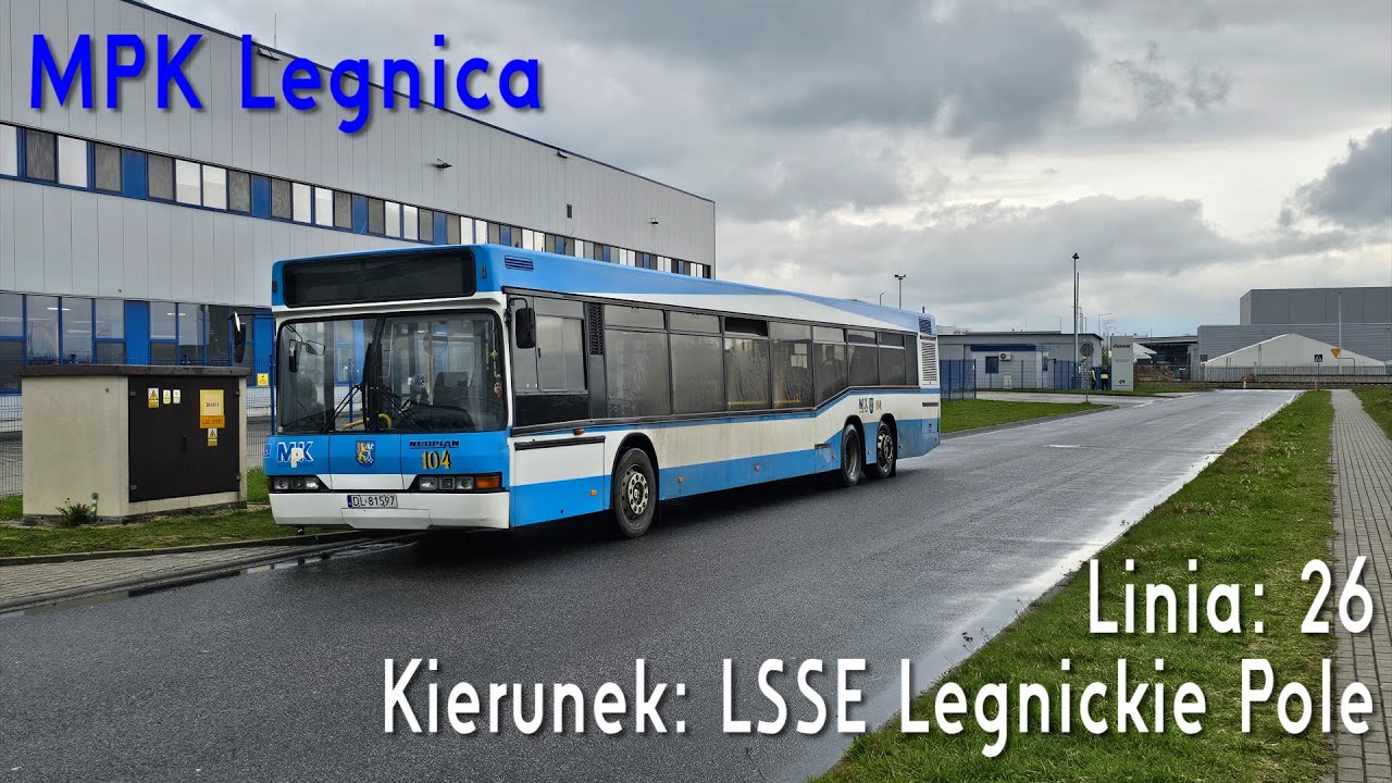 [🇵🇱PL] TIMELAPSE: MPK Legnica - Linia: [🚍26]
