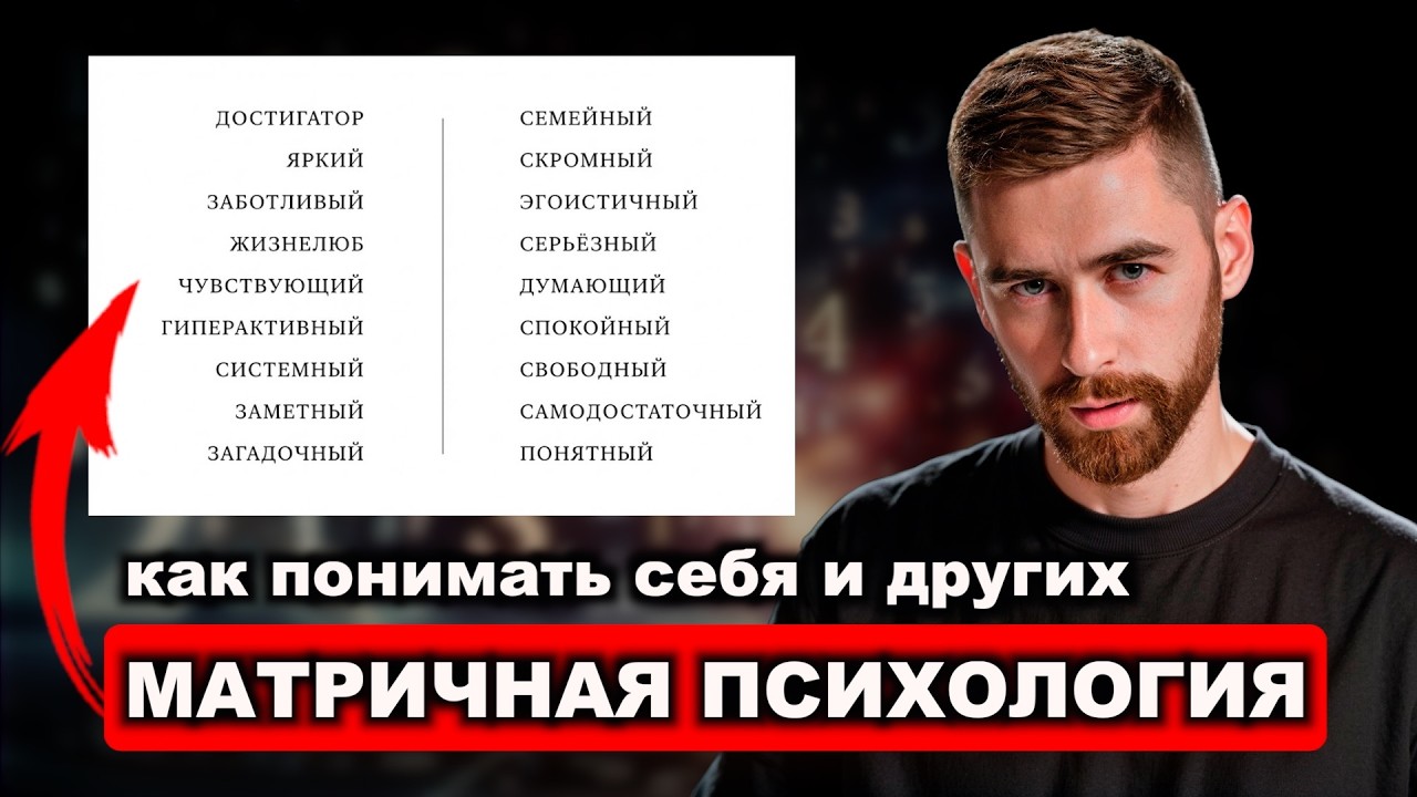 Практикум! Матричная Психология - как понимать себя и других людей через Матрицу Судьбы и психотипы