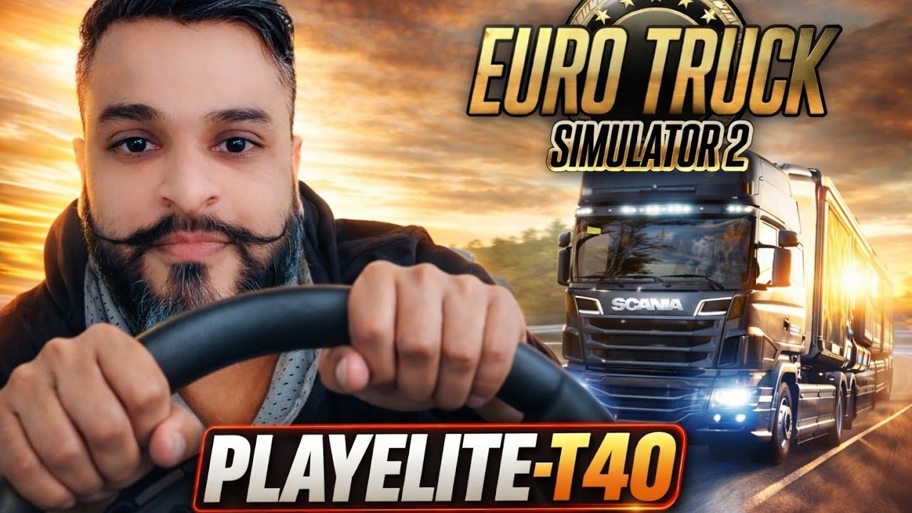 Real Driving Experience | Euro Truck Simulator 2 Steering Wheel Gameplay