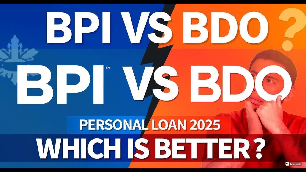 BPI vs BDO Personal Loan 2025 (Which Bank is Better?)