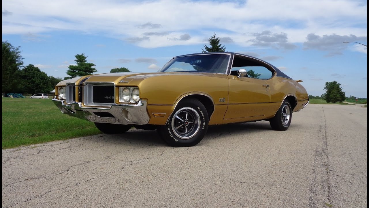 1971 Oldsmobile Olds 442 in Gold & 455 Engine & Ride on My Car Story with Lou Costabile