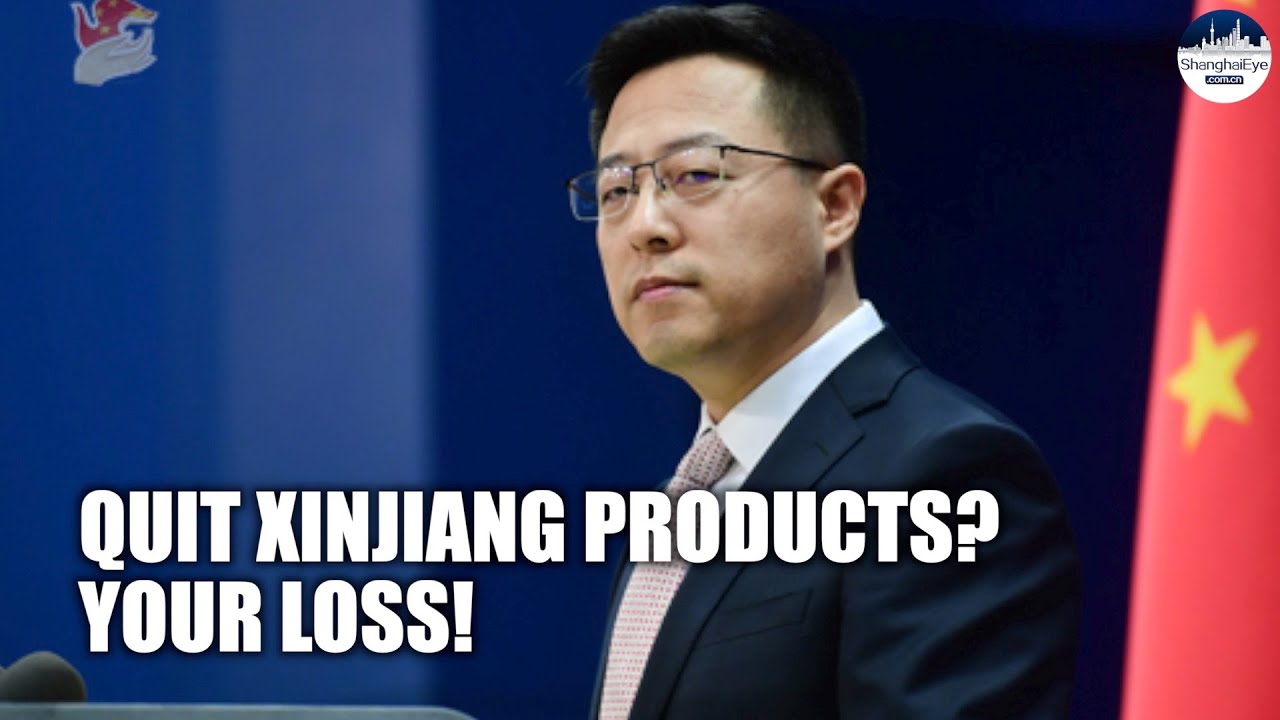China calls on Intel to 'respect FACTS' after the firm apologized for not using XINJIANG products