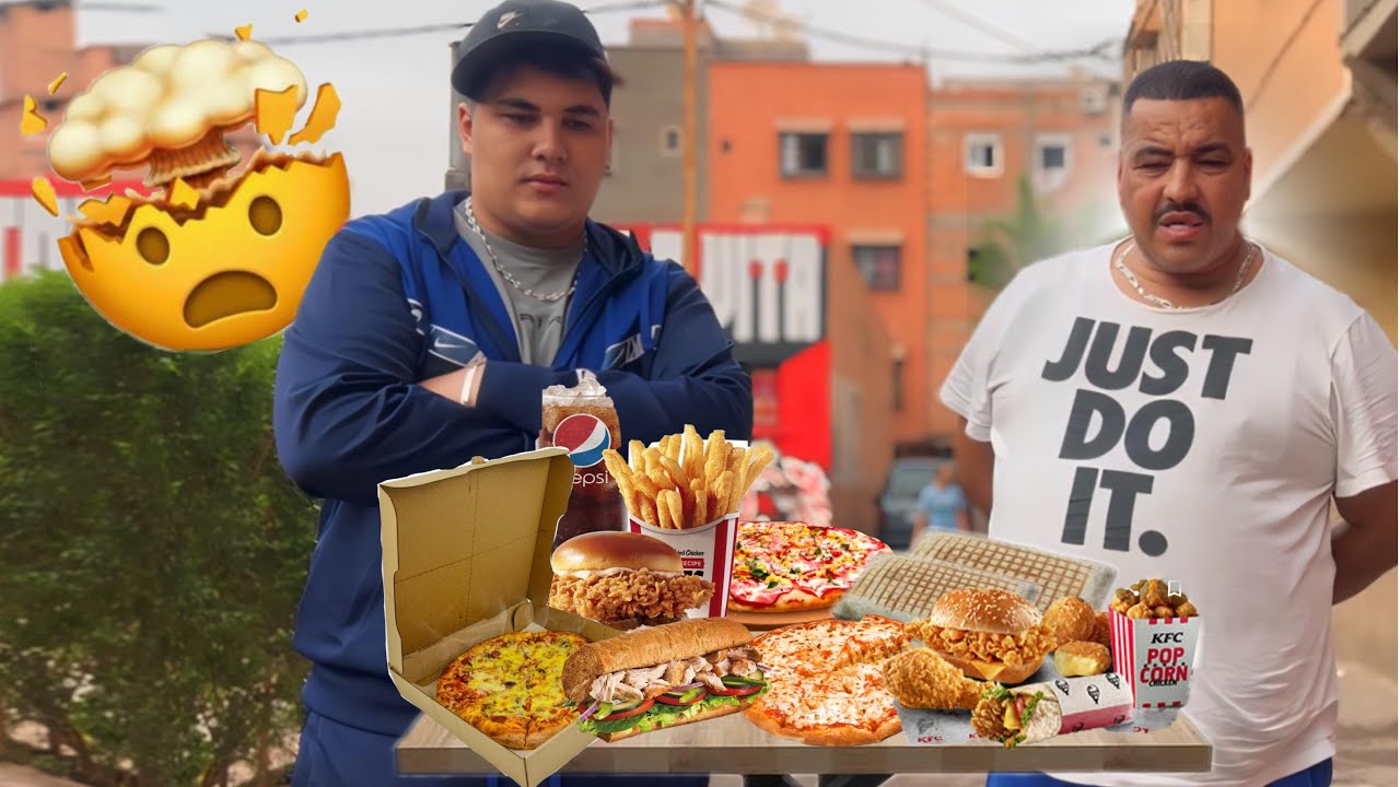 -تحدي الأكل مع نيبا 😂 مقابل 1000dh 💰💵 وقعات كارثة فالأخير 😳😢⁉️