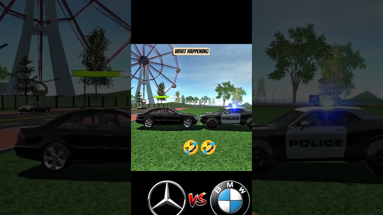 What's Happened BRO #part2  ? Car simulator 2 #policecar #carsimulator2newupdate #carwalagames #1k