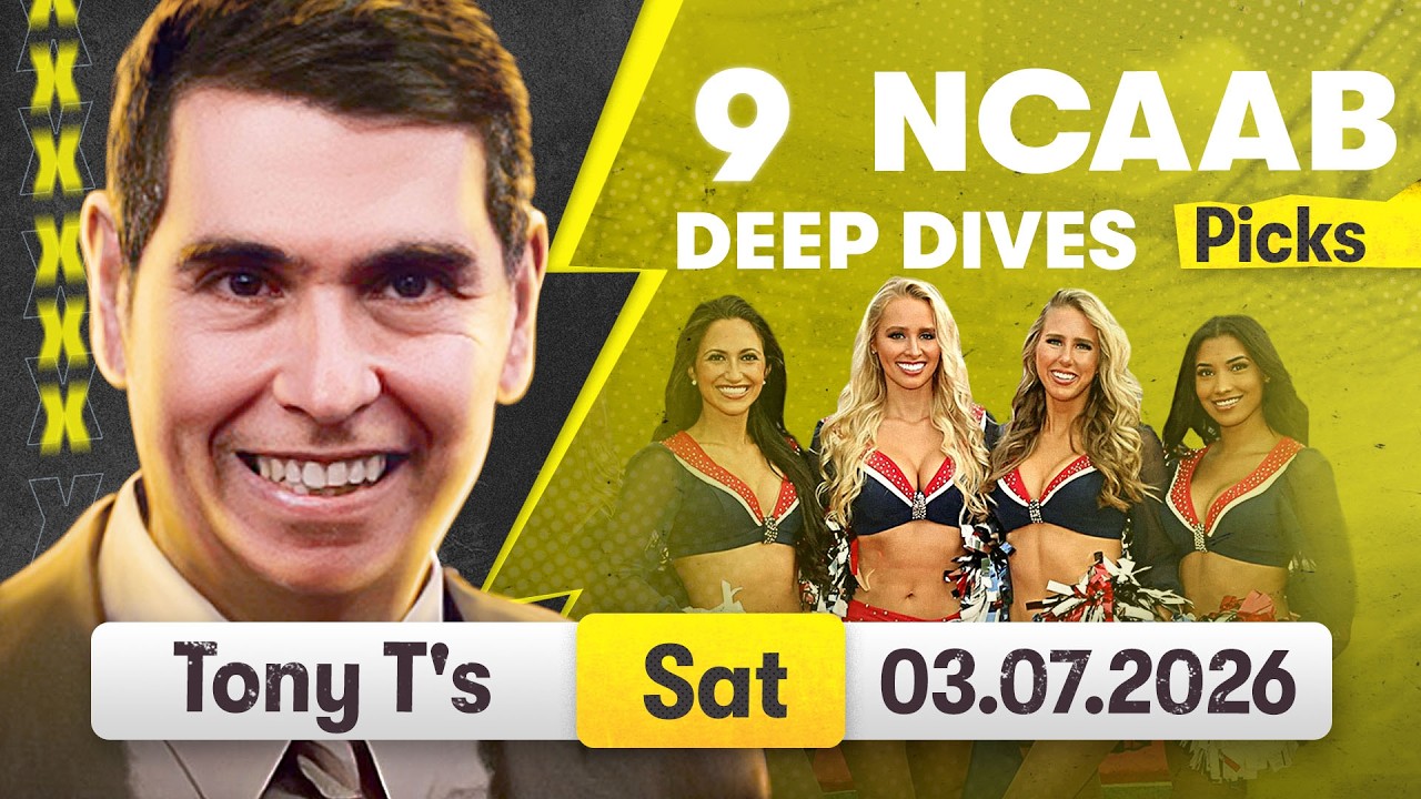 College Basketball Best Bets, Saturday 3/7/26 | 9 NCAAB Picks & Predictions