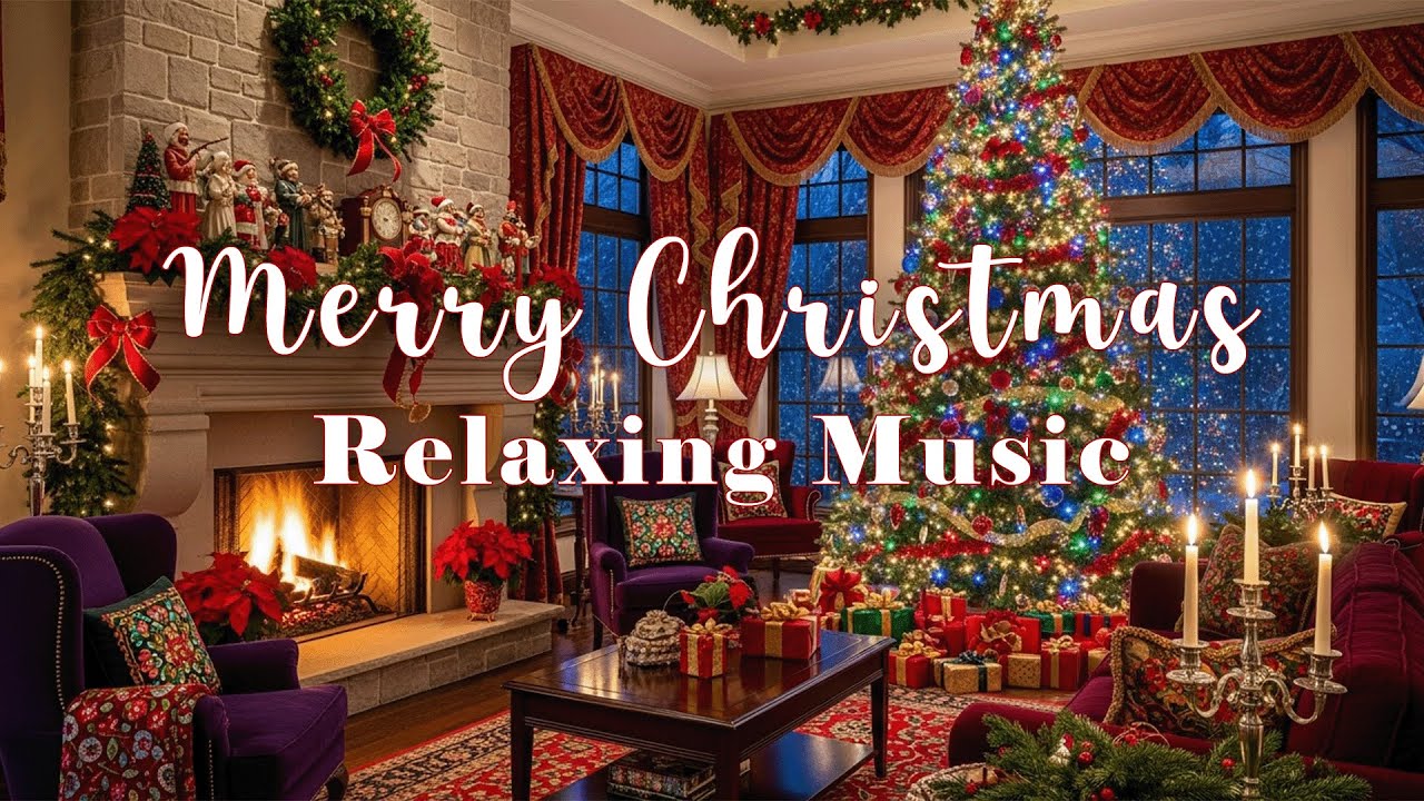 Cozy Christmas Cafe Ambience 2026 ☕ | Relaxing Jazz Piano Music for Studying, Work & Relaxation🎄