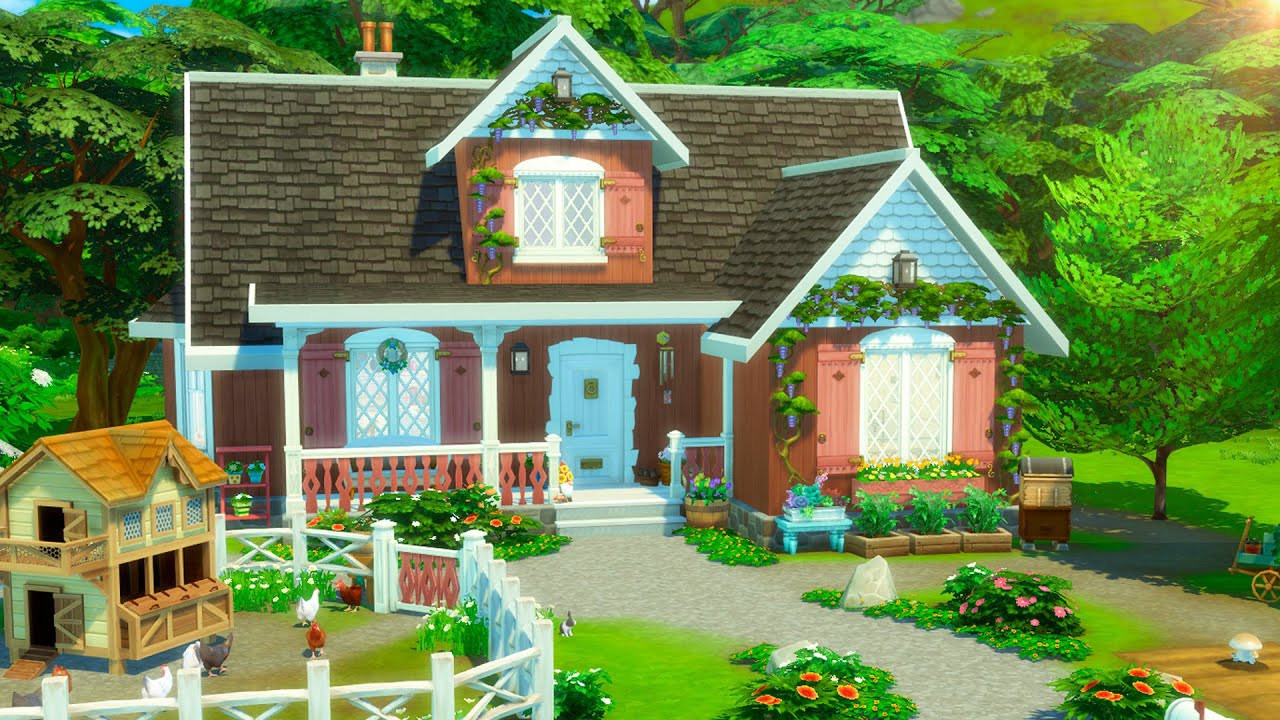 Primeira Fazendinha do Casal | The Sims 4 Vida Campestre | Construção