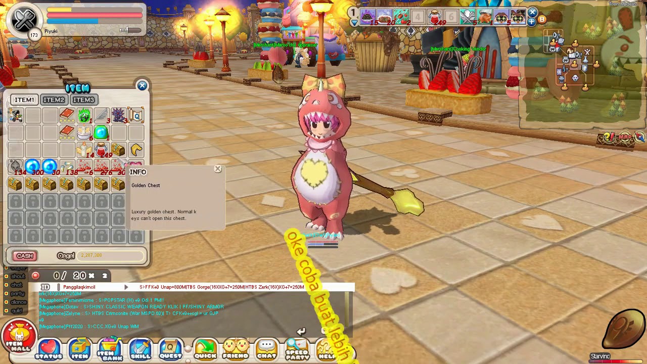 Cara Buat Ransum Chef Seal Online Blade of Destiny