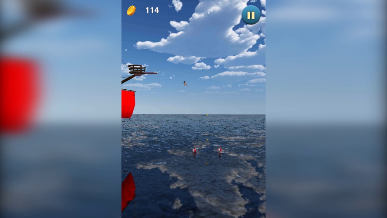 Cliff Diver Water Jumping Gameplay Video Android/iOS