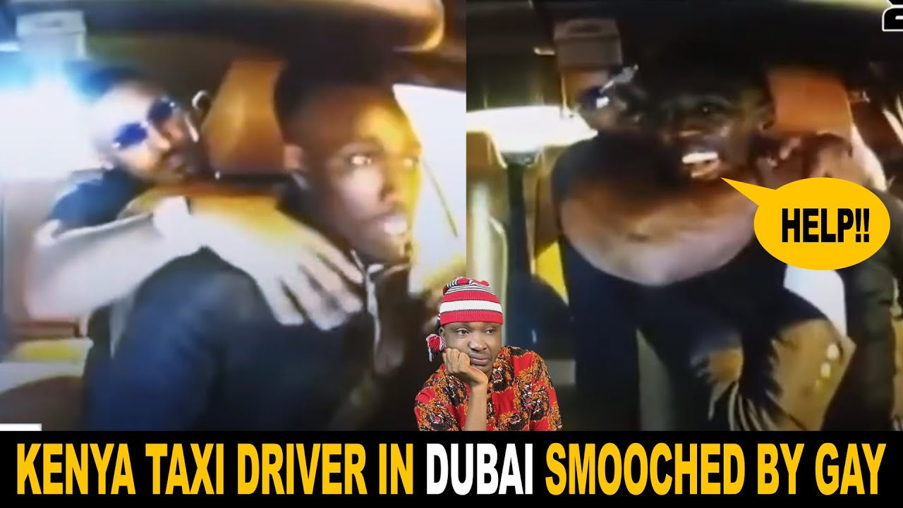 Kenyan Taxi Driver Caressed & Smooched By Gay Habibi Client In Dubai