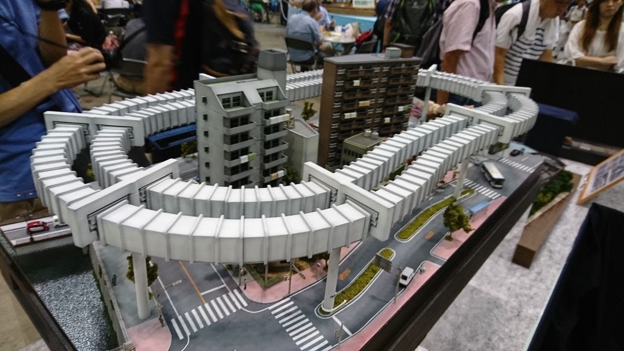 第１８回国際鉄道模型コンベンション(JAM) モノレールが凄い！！他レイアウト動画