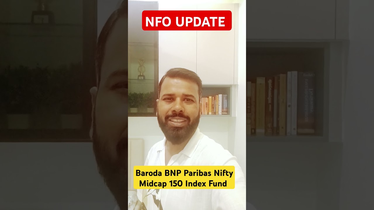 Baroda BNP Paribas Nifty Midcap 150 Index Fund #nfo #newfundoffer #barodabnpparibas #niftymidcap