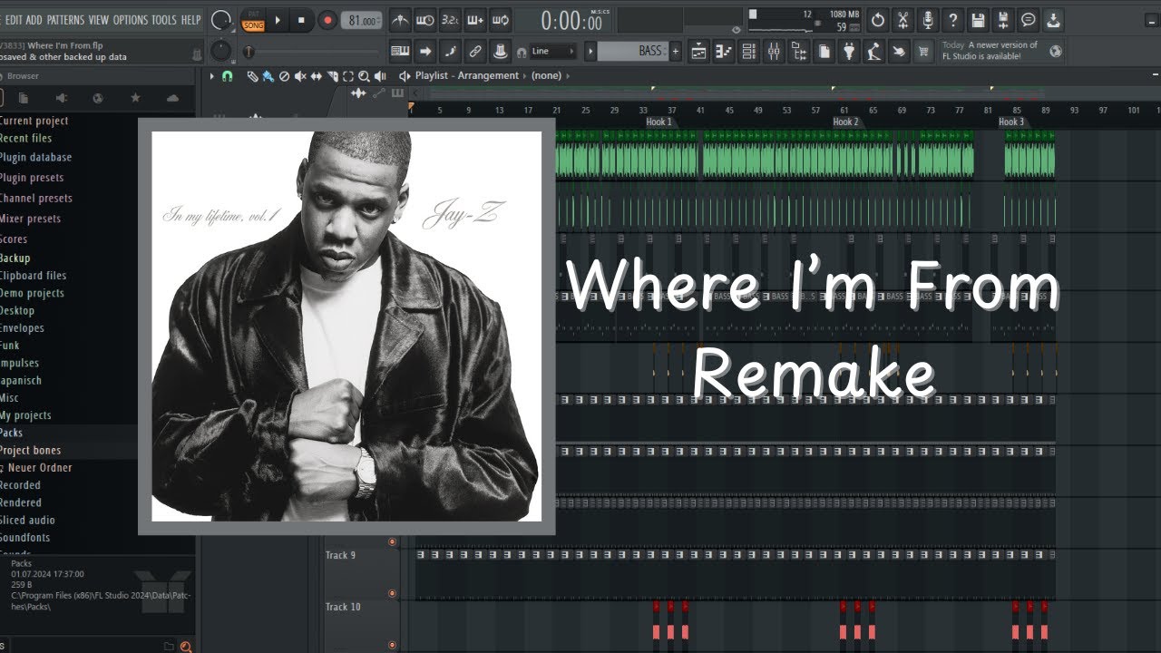 How "Where I'm From" by JAY-Z was made - Instrumental Remake (FL Studio)