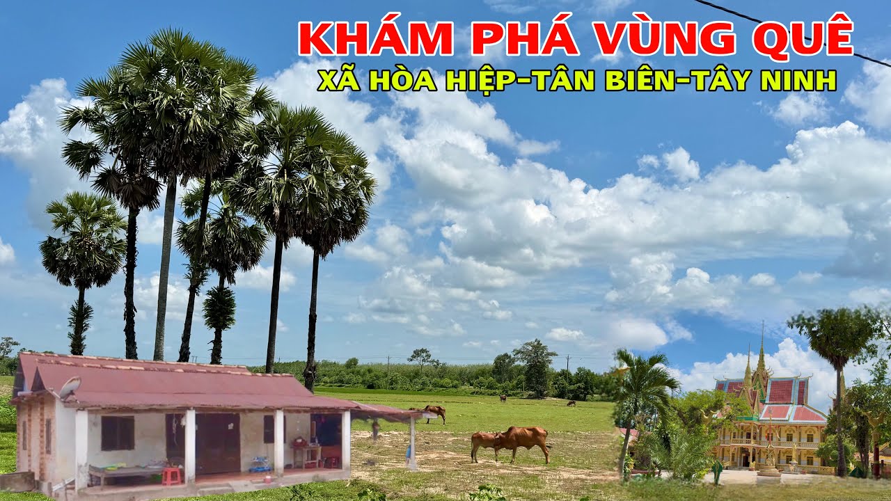 Khám Phá Vùng Quê Xã Hoà Hiệp Huyện Tân Biên Tính Tây Ninh