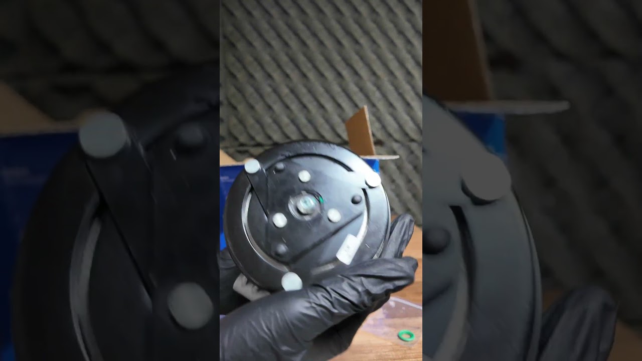Compressor de ar-condicionado 12V, modelo CVC passante (ACD) ❄️