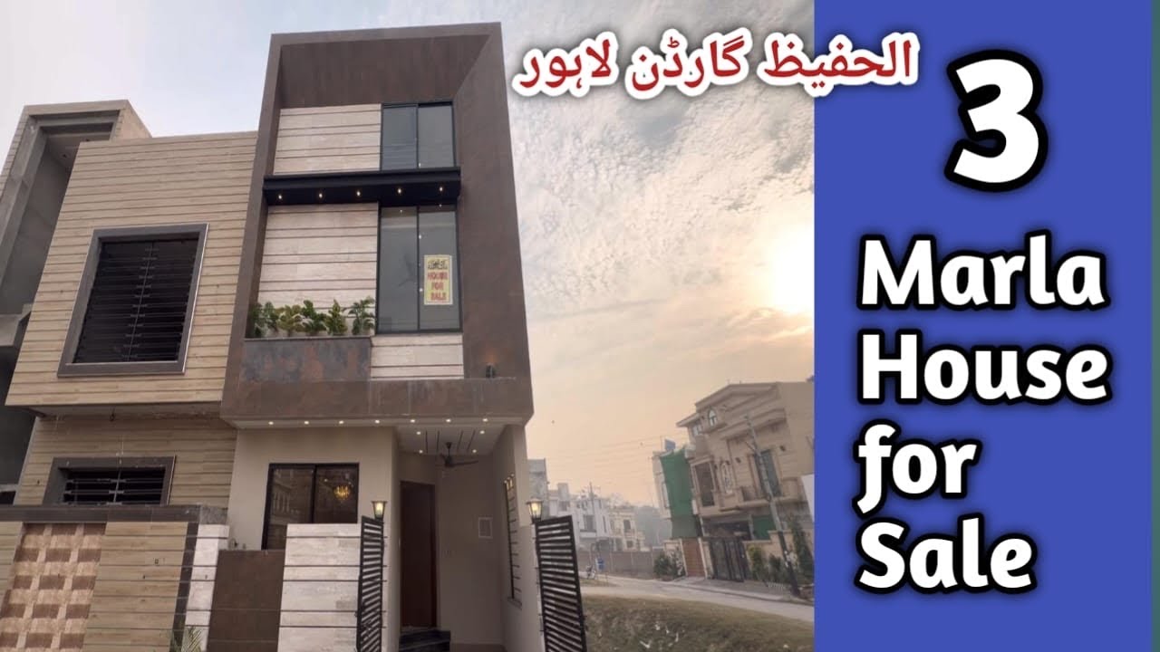 3 Marla House For Sale 2.5 story  Al Hazees Garden main Canal Rd., Lahore  03214777571 #3￼marlahouse