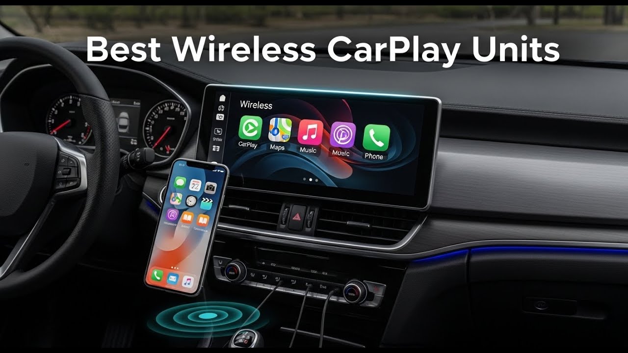 TOP 5 Best Wireless Apple Carplay Stereo Head Units 2026 || Upgrade Your Car!🚘 ||