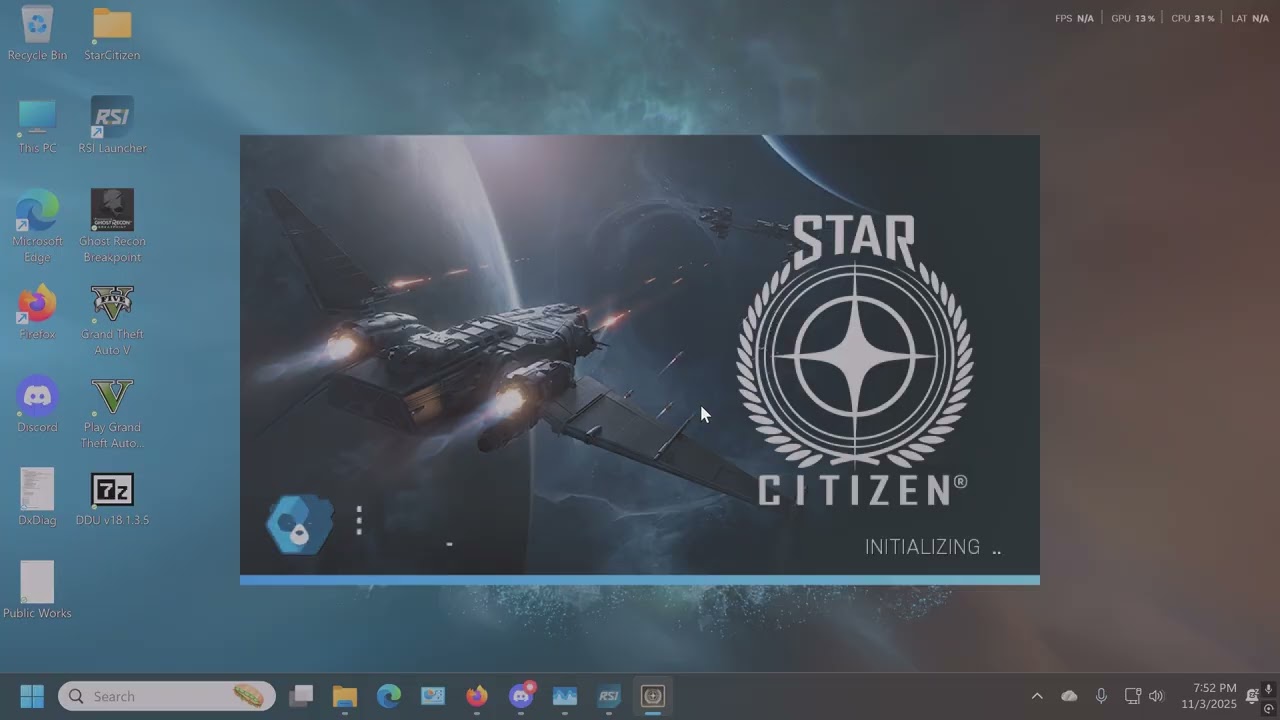 Star Citizen How to Install / Load Shaders