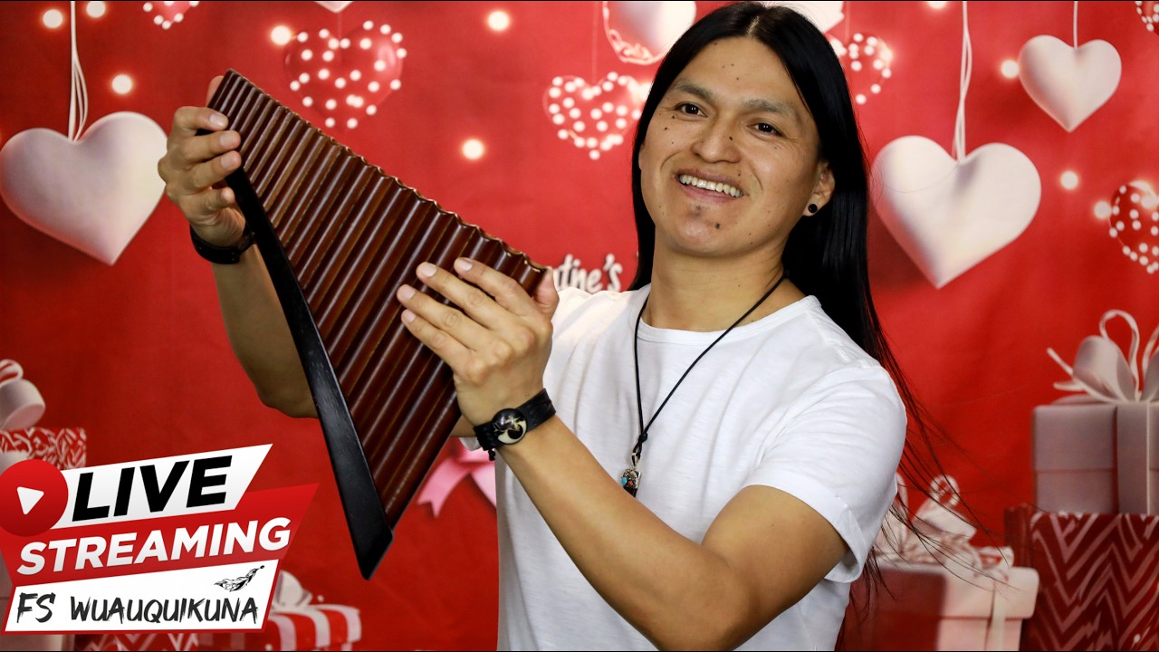Happy Valentine's Day #livestream #flutemusic #happyvalentinesday #relaxingmusic #fabianwuauquikuna