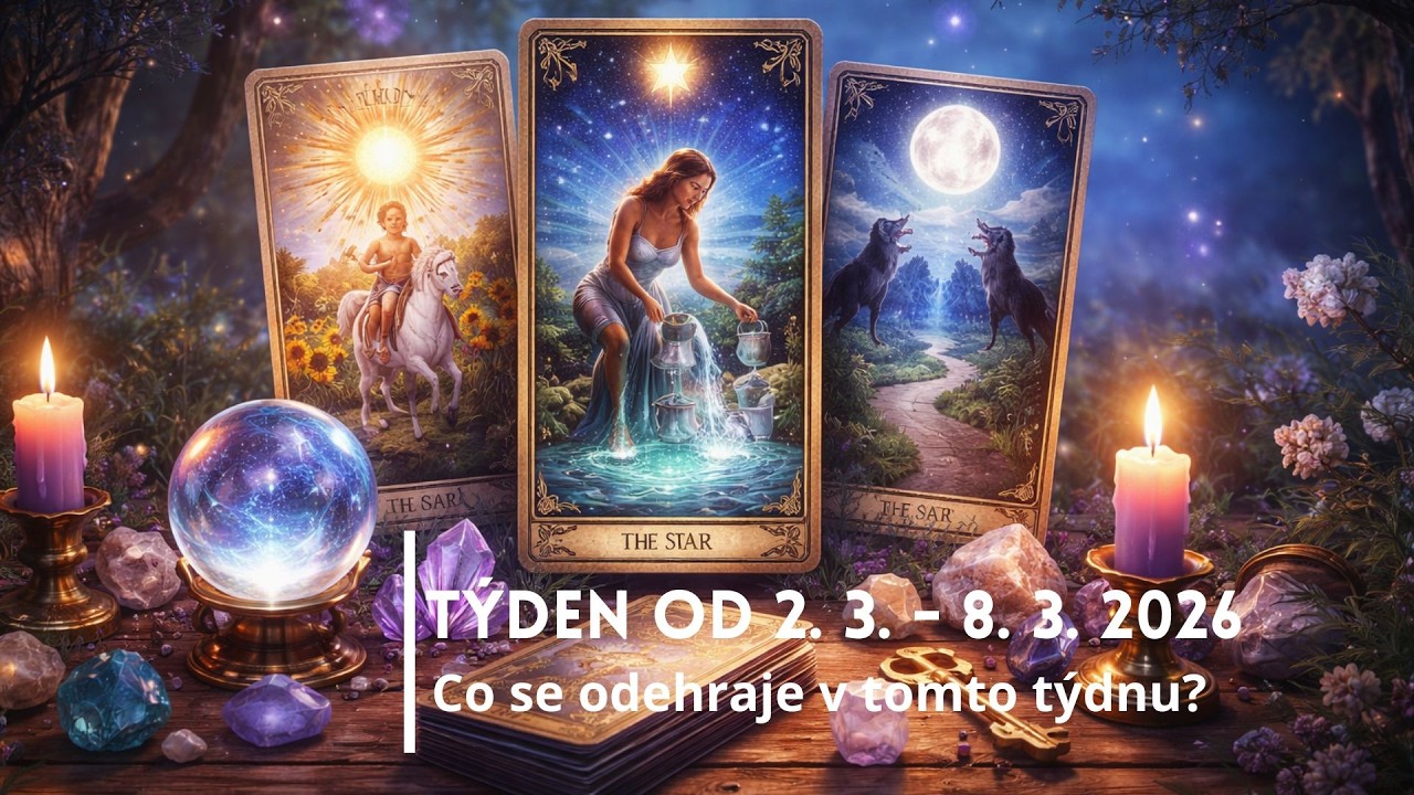✨Co se odehraje v příštím týdnu?✨Výklad karet na týden od 2. 3.  - 8. 3. 2026🧿