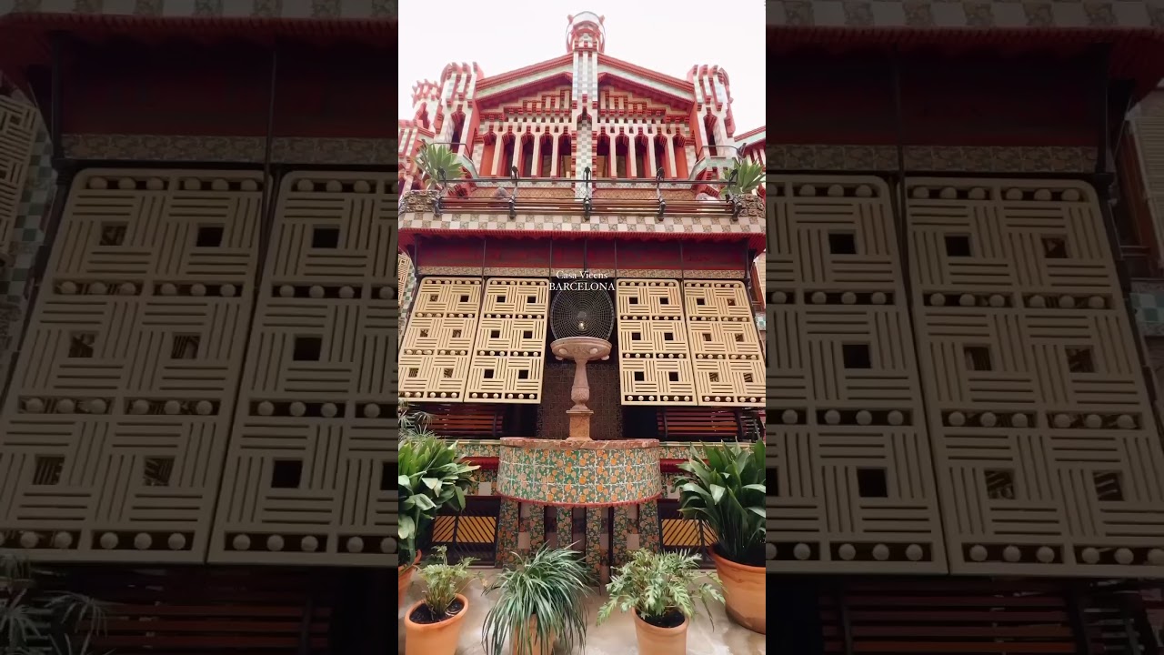 Casa Vicens #travel #touristattractions #casavicens #barcelona #spain #passportready